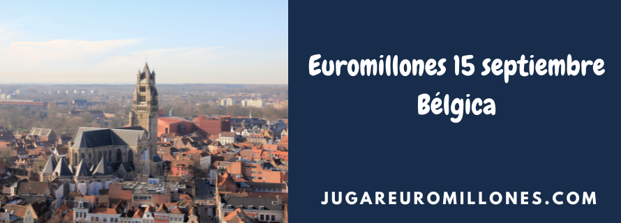Euromillones 15 septiembre Bélgica