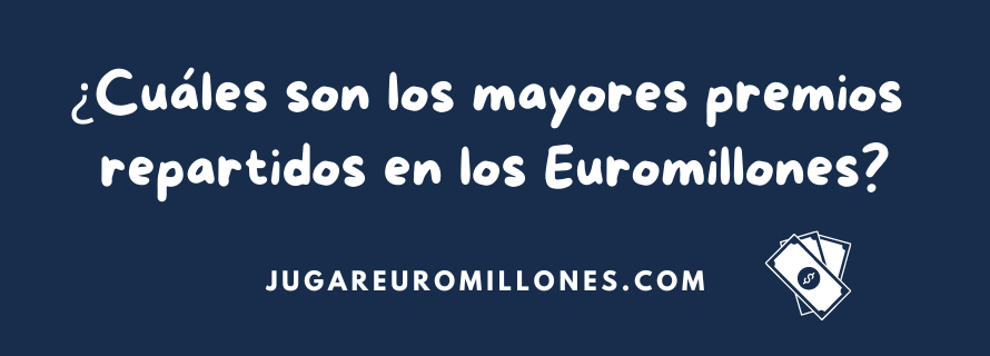 Millones de euros repartidos en Euromillones